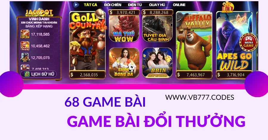68 game bài